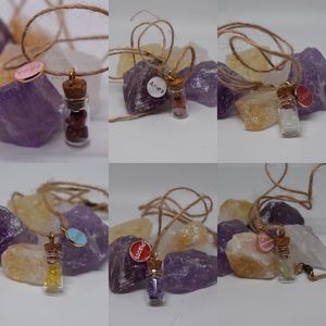 Necklace zodiac sign + stone